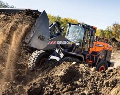 Wheel loader/Photo courtesy of Develon